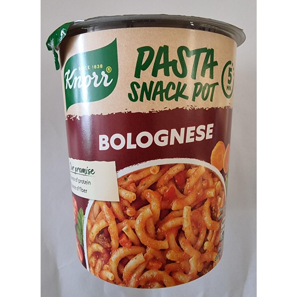 Knorr Snack Pot Bolognese G Velkommen Til Dagligvare P Nett