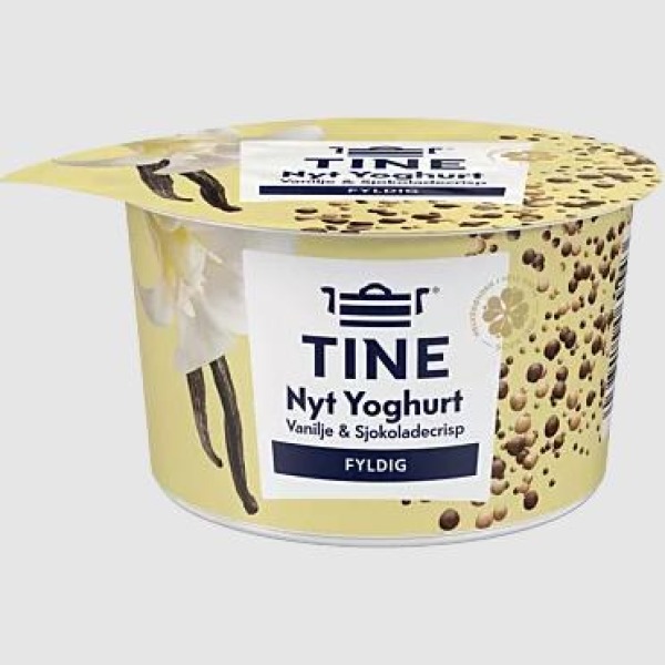 TINE Yoghurt Nyt Vanilje & Sjokoladecrisp 120g