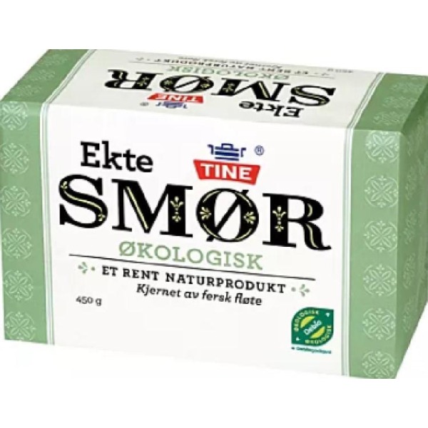 Ekte Smør Økologisk 450g