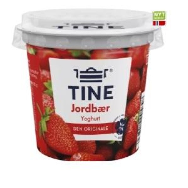 Tine Yoghurt Jordbær 180g