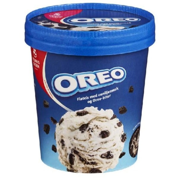 Oreo fløteis 450ml