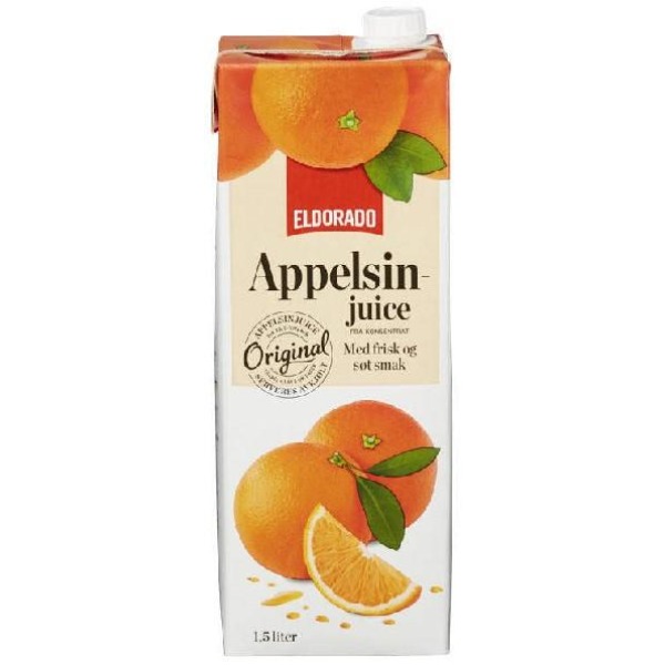 Appelsinjuice 1,5 l Eldorado