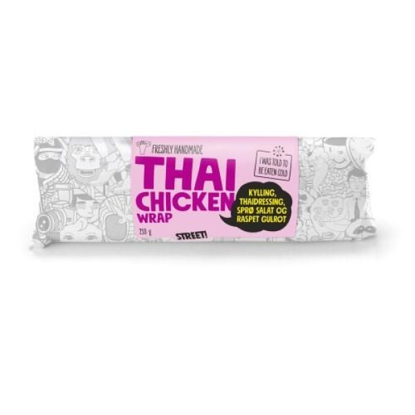 Street Wrap Chicken Thai 210g