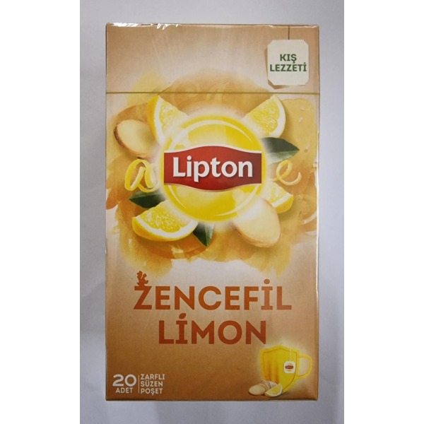 Lipton te Ingefær og sitron (2g x 20pose)