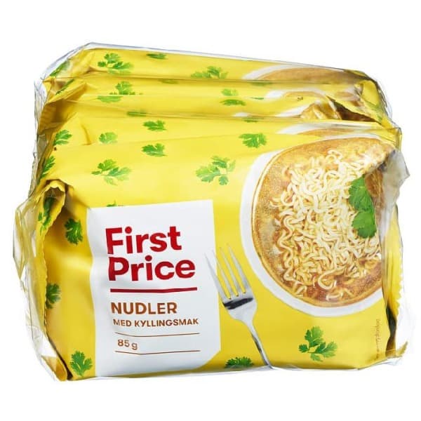Nudler kyllingsmak 5*85g F.p
