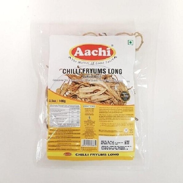 Aachi Chilli fryums long 50g