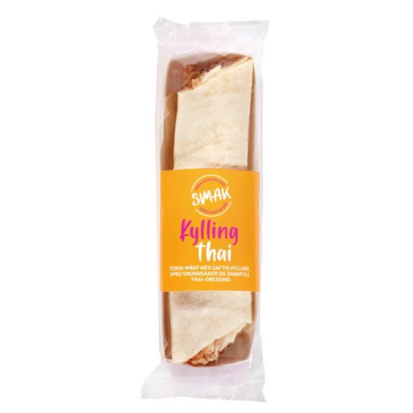 Wrap Kylling Thai 210g Smak