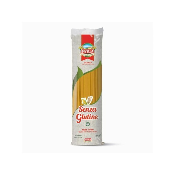 Divella glutenfri spaghetti mais 400g