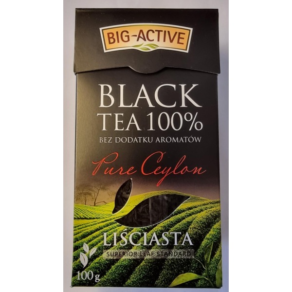 Big Active Ceylon svart te 100g