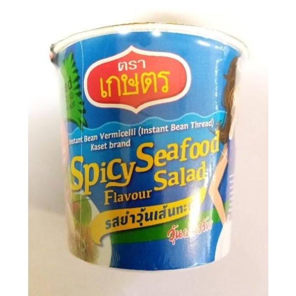 KASET Instant vermice Spicy seafood cup 35g
