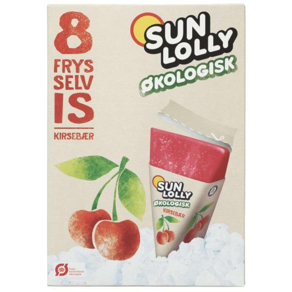 Sun Lolly Kirsebær Økologisk