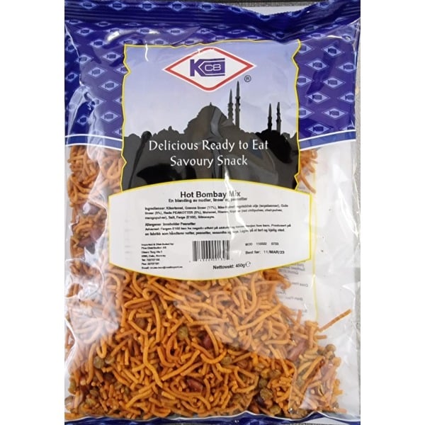 KCB Hot Bombay Mix 450g