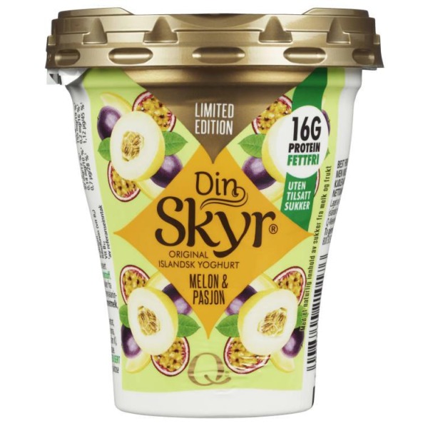 Skyr melon&pasjonsfrukt 160g Q