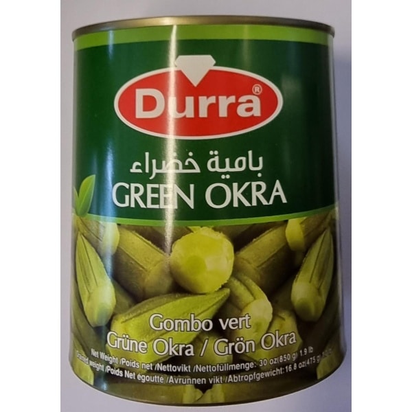 Durra Green Okra 850g