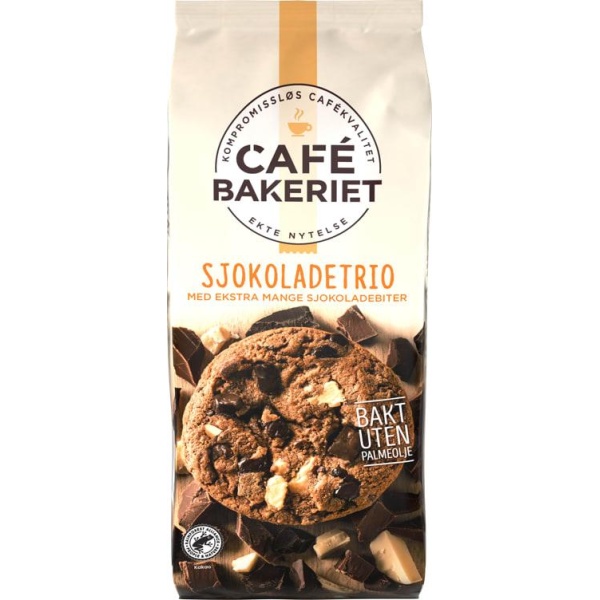 Café Bakeriet Sjokoladetrio 200g