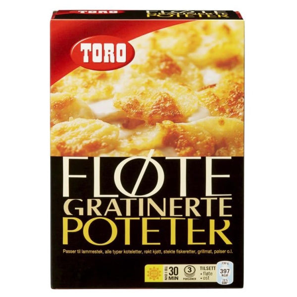 Gratinerte Poteter 130g Toro