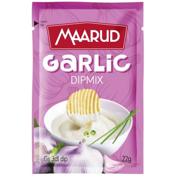 Dipmix Garlic 22g Maarud