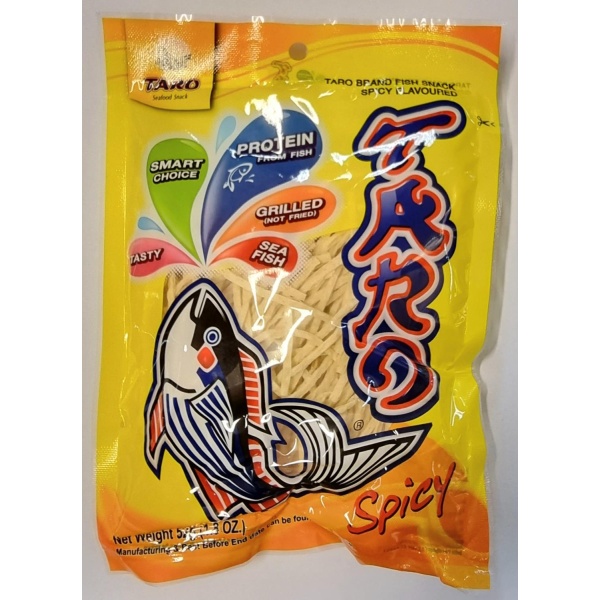 TARO Fish snack spicy flavour 52g