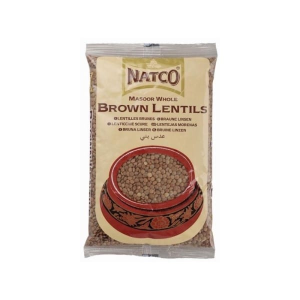 Natco brown lentils 2kg