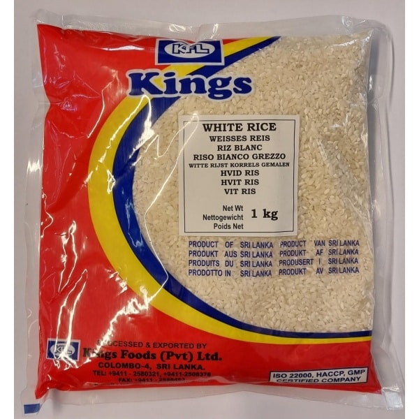 Kings white rice 1kg