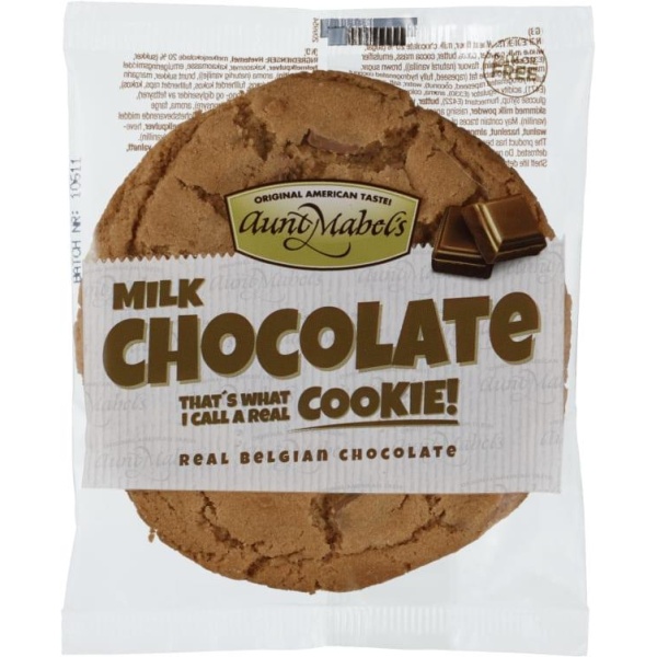 Cookie Milk Chocolate 100g Aunt Mabels