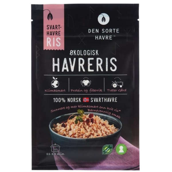 Havreris Økologisk 500g Den Sorte Havre