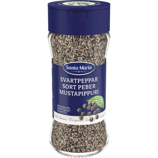 Sort Pepper Grovmalt 59g Santa Maria