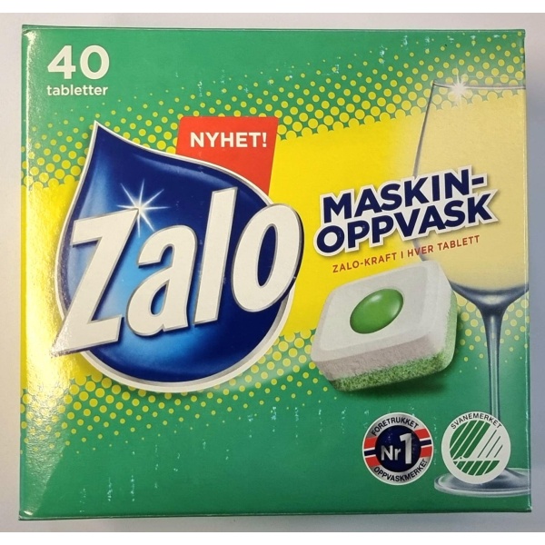 Zalo Maskinoppvask 40 tabletter