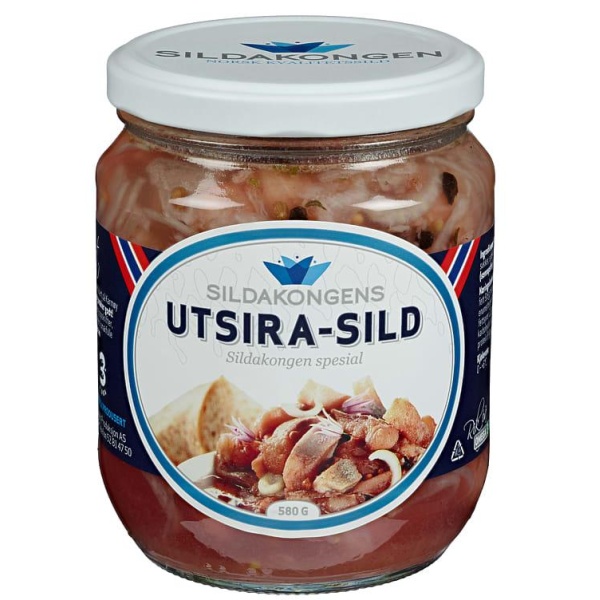 Utsirasild 580g Sildakongen