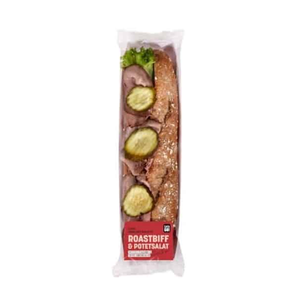 Let's go! Roastbiff & Potetsalat Baguette 230g