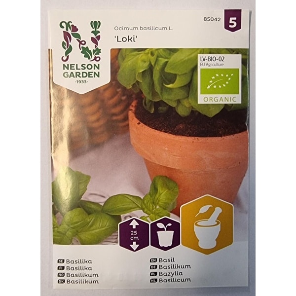 Nelson Garden Basil 'Loki' 0,15g