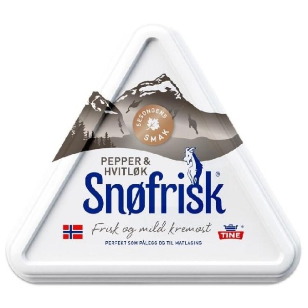 Snøfrisk Pepper & Hvitløk 125g