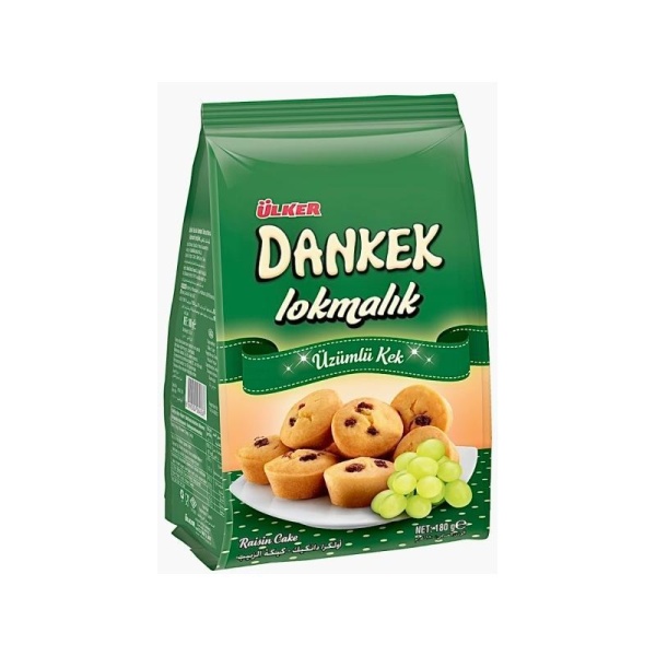 Ulker dankek raisin cakes 180g