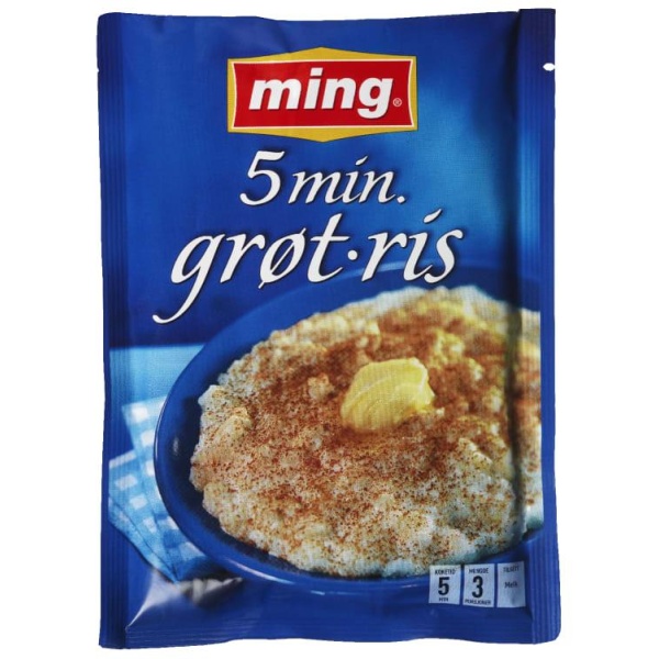 Grøtris 5Min 185g Ming