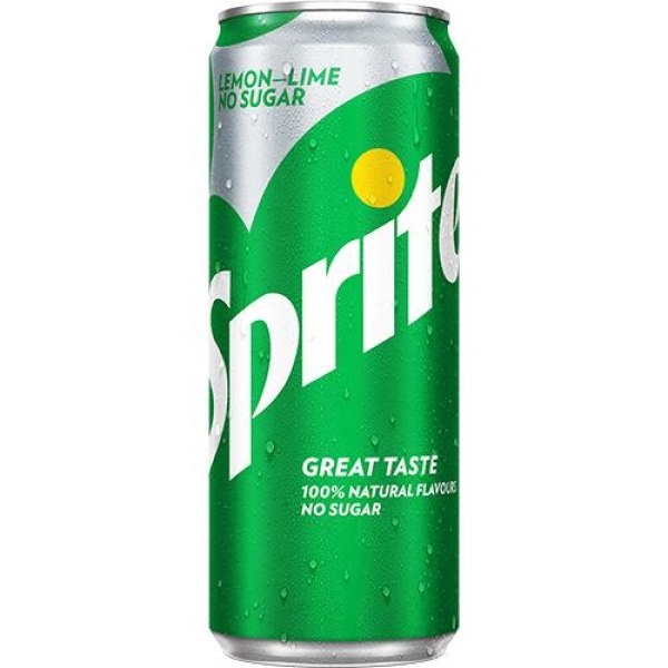 Sprite Zero Sleek 330ml boks