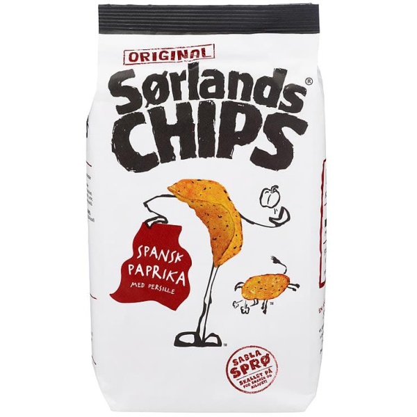 Sørlandschips Spansk Paprika 200g