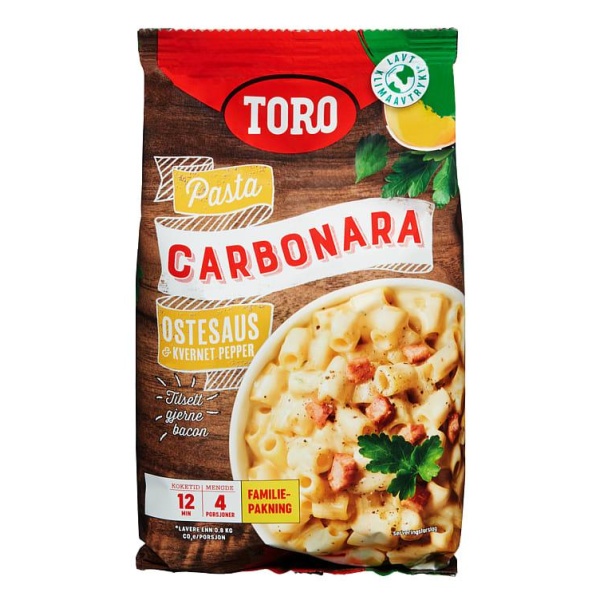 Pasta Carbonara 295g Toro
