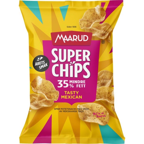 Superchips Tasty Mexican 140g Maarud