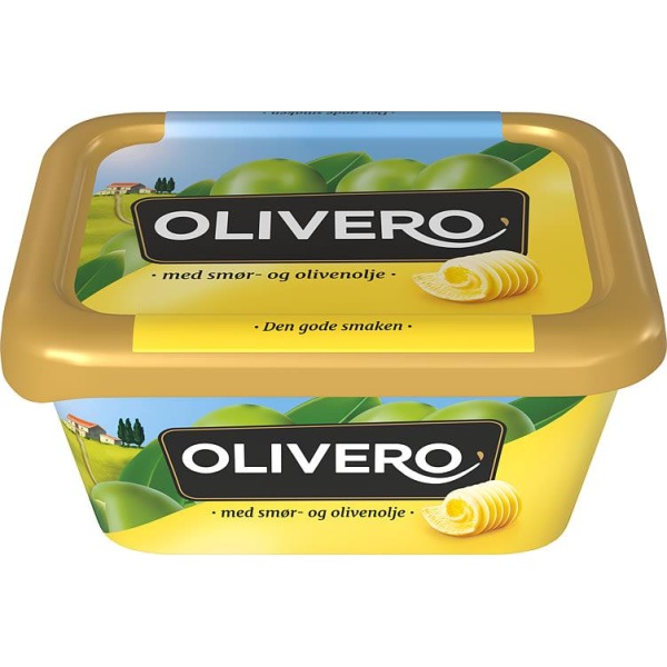 Olivero Smør & Olivenolje 400g