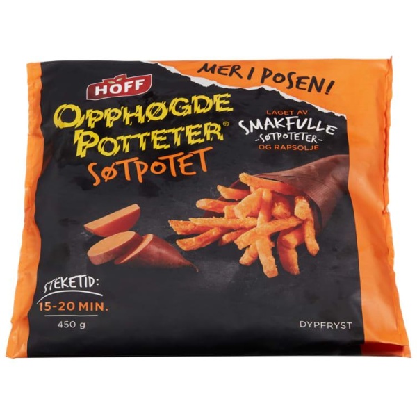 Søtpotet Opphøgde 450g Hoff