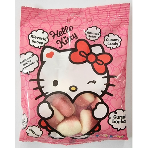 Lolliboni hello kitty jelly sugared kisses 80g