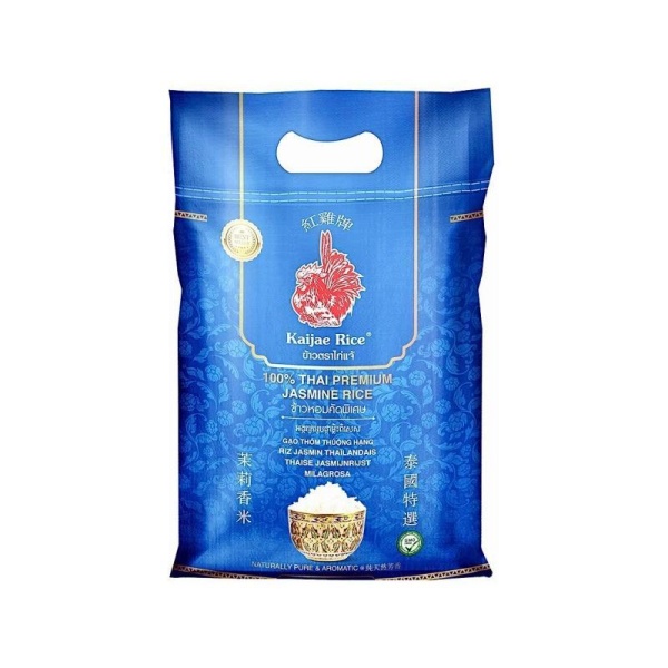 Kaijae thai jasmine rice premium 5kg