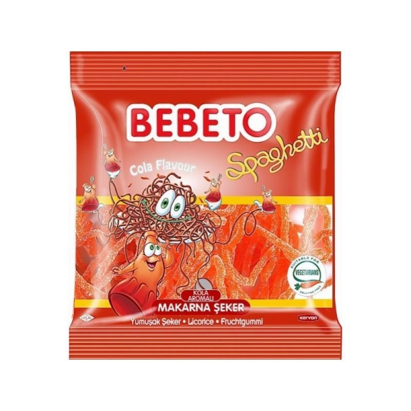 Bebeto spaghetti cola 80g