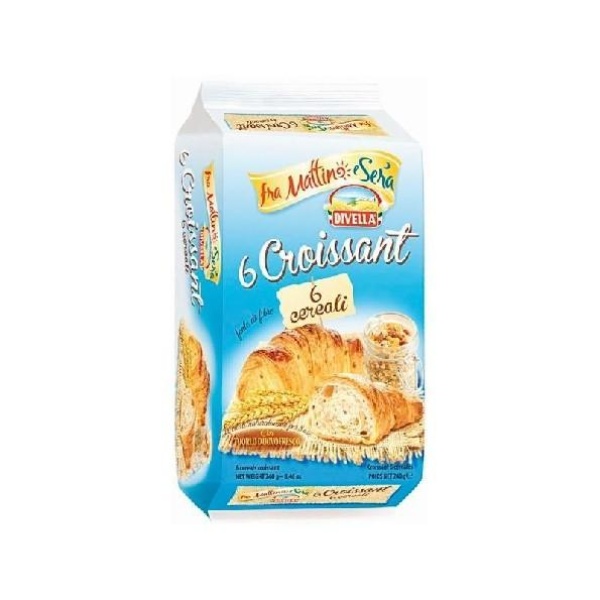 Divella croissant ai 6 cereali 240g