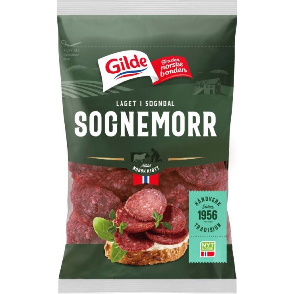 Sognemorr skivet 130g Gilde