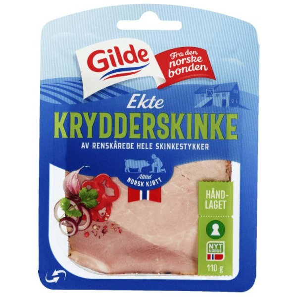 Ekte Krydderskinke 110g Gilde