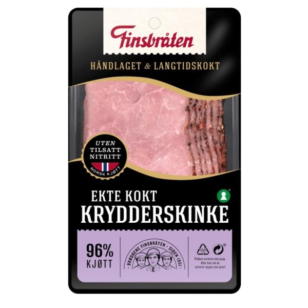 Ekte Kokt Krydderskinke 100g Finsbråten