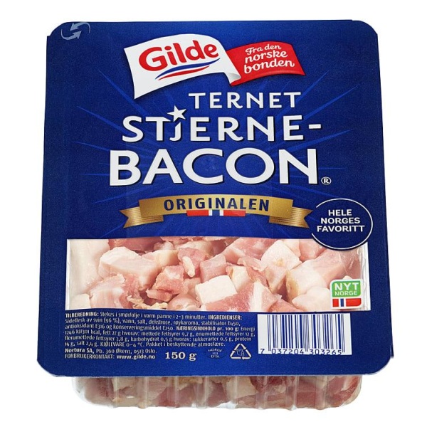 Stjernebacon Ternet 150g Gilde