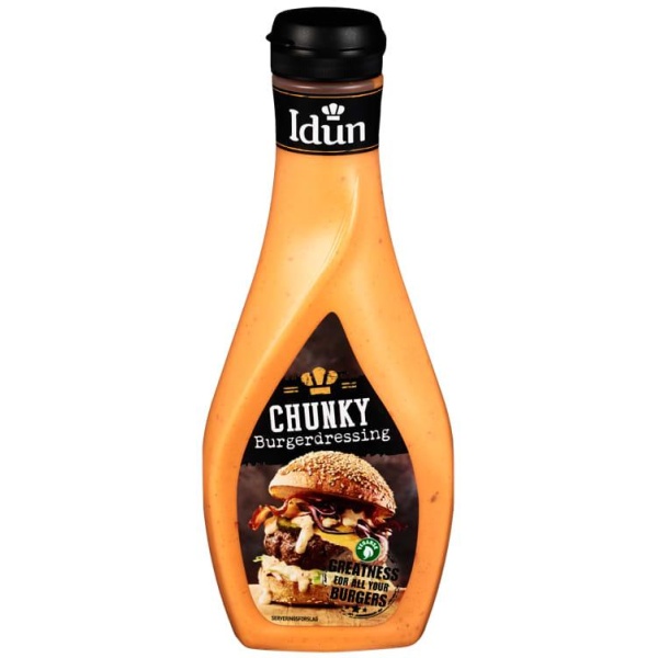 Burgerdressing Chunky 455g Idun