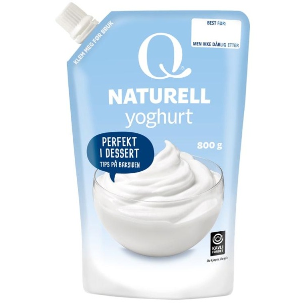 Frokostyoghurt Naturell 800g Q